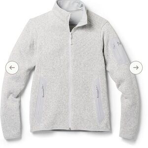 Arc'teryx Heather Gray Cover Cardigan